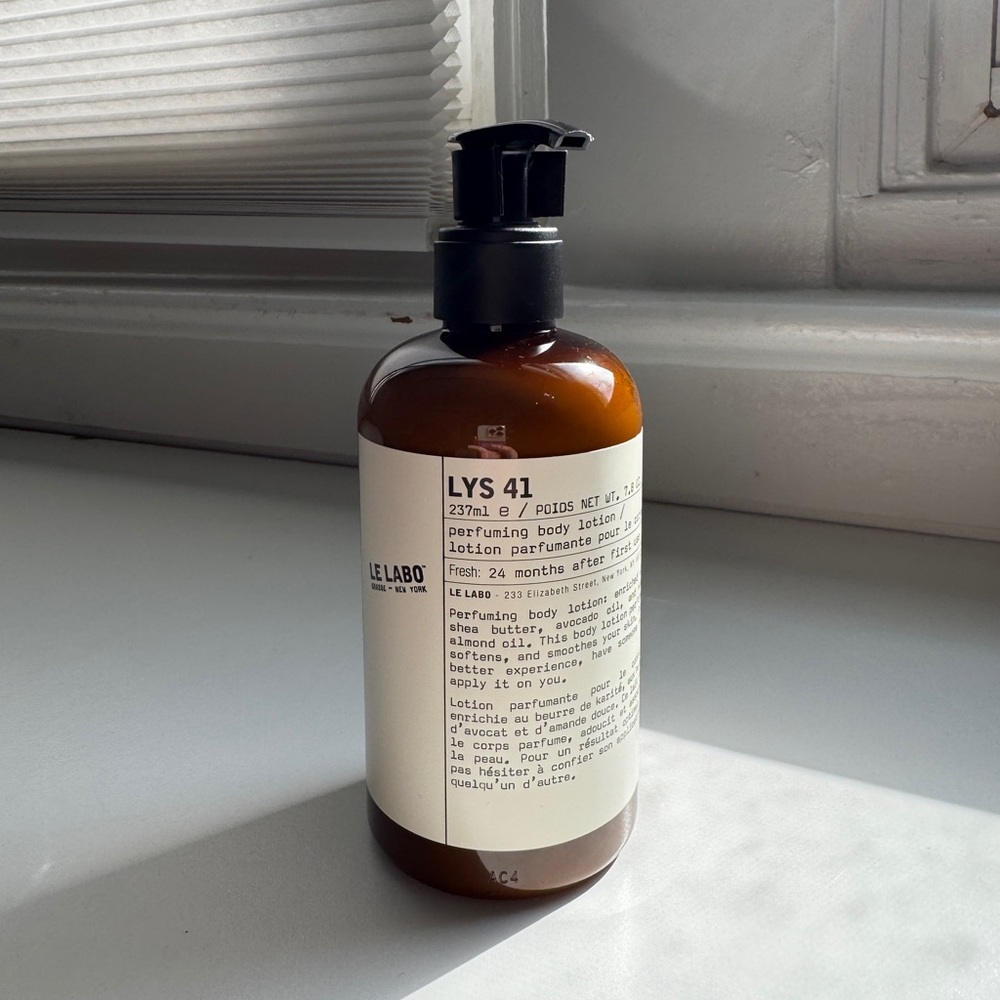 Brand New Le Labo Lyse 41 perfuming lotion 237ml